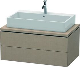 Duravit Konsolenunterschrank L-CUBE 400x920x547mm leinen