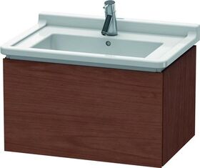 Duravit Waschtischunterbau L-CUBE 469x670x408mm amerikanisch nussbaum