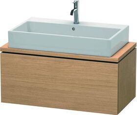 Duravit Konsolenunterschrank L-CUBE 400x920x477mm europäische eiche