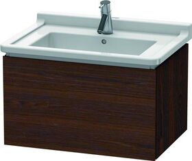 Duravit Waschtischunterbau L-CUBE 469x670x408mm nussbaum gebürstet