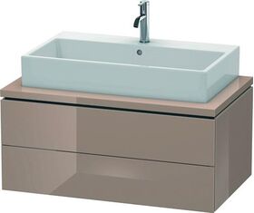 Duravit Konsolenunterschrank L-CUBE 400x920x547mm cappuccino hochglanz