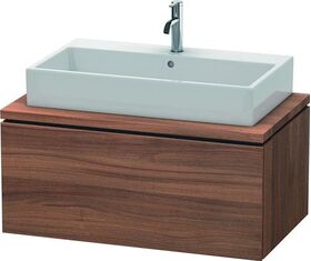 Duravit Konsolenunterschrank L-CUBE 400x920x547mm nussbaum natur