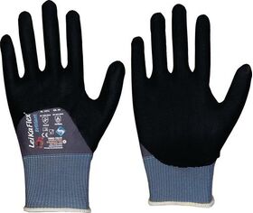 Handschuhe LeikaFlex® Brilliant Gr.8 grau/schwarz PSA II 12 PA LEIPOLD - VPE: 12