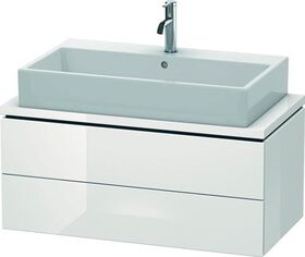 Duravit Konsolenunterschrank L-CUBE 400x920x477mm weiß hochglanz