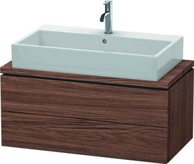 Duravit Konsolenunterschrank L-CUBE 400x920x477mm nussbaum dunkel