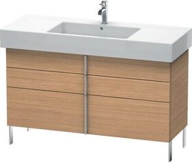 Duravit Waschtischunterbau VERO 446x1200x581mm betongrau matt