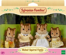 SYL Walnuss Eichhörnchen Familie Knacks