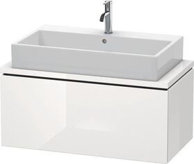 Duravit Waschtischunterbau L-CUBE 920x477mm 1 Ausz. we hgl La ES NB mitte