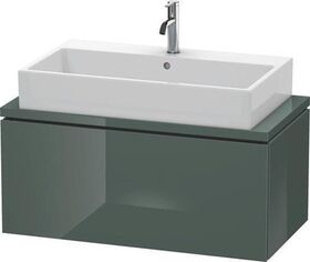 Duravit Konsolenunterschrank L-CUBE 400x920x477mm dolomiti grey hochglanz