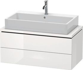 Duravit Konsolenunterschrank L-CUBE 400x920x477mm basalt matt