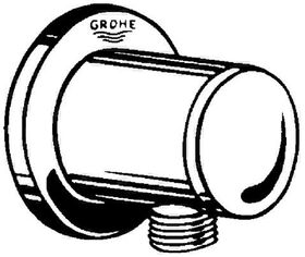 Grohe Wandanschlussbogen RELEXA 1/2" chr