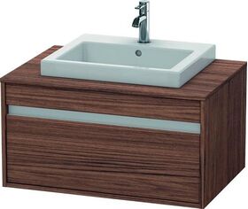 Duravit Waschtischunterbau KETHO 550x800x426mm nussbaum dunkel