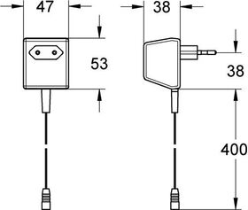 Grohe Steckertrafo 230 V/12 V 50 Hz