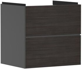 HG Waschtischunterschrank Xevolos E 580x555x475mm Ko sch-gr ma Fr Ei deunkel