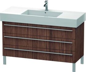 Duravit Waschtischunterbau X-LARGE 1200x470x588mm nussbaum dunkel