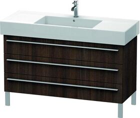 Duravit Waschtischunterbau X-LARGE 1200x470x588mm kastanie dunkel