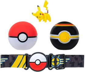 POK Clip'N'Go Poké Ball Gürtel Set sort.