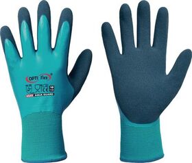 Handschuhe Aqua Guard Gr.11 blau EN 388 PSA II PA m.Latex/Latex OPTIFLEX