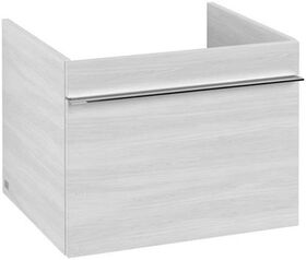 V&B Waschtischunterschrank VENTICELLO 553x420x502mm Griff chr White Wood