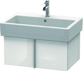 Duravit Waschtischunterbau VERO 431x650x298mm weiß hochglanz