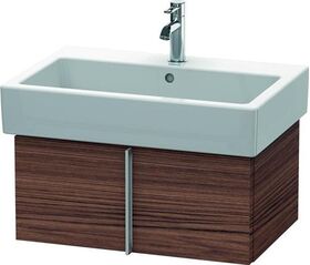 Duravit Waschtischunterbau VERO 431x650x298mm nussbaum dunkel