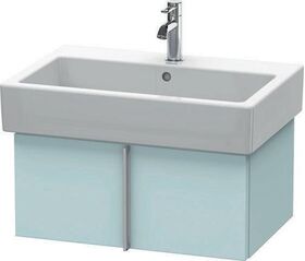 Duravit Waschtischunterbau VERO 431x650x298mm lichtblau matt