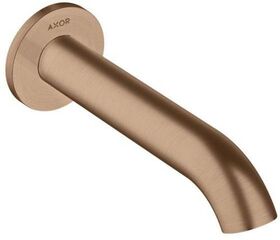 Wanneneinlauf AXOR UNO gebogen brushed red gold