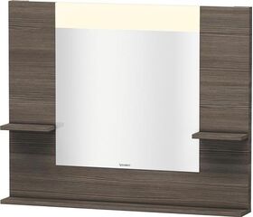 Duravit Spiegel VERO 142x1000x800mm, Beleuchtung pine terra