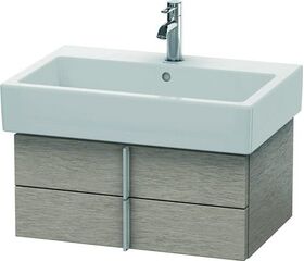 Duravit Waschtischunterbau VERO 431x650x298mm eiche kaschmir