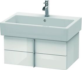 Duravit Waschtischunterbau VERO 431x650x298mm weiß hochglanz