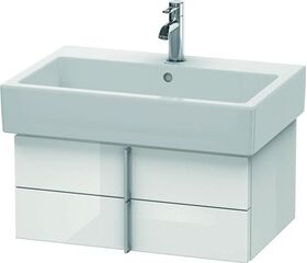 Duravit Waschtischunterbau VERO 431x650x298mm weiß hochglanz