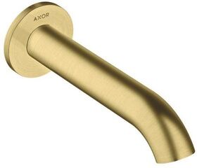 Wanneneinlauf AXOR UNO gebogen brushed brass