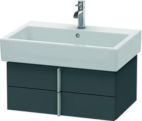 Duravit Waschtischunterbau VERO 431x650x298mm graphit matt