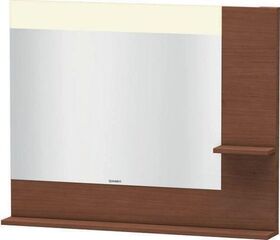 Duravit Spiegel VERO 142x1000x800mm Be amerik. nussbaum