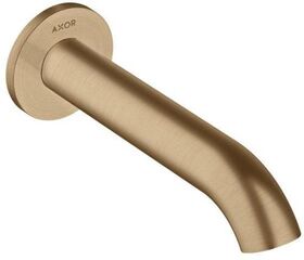 Wanneneinlauf AXOR UNO gebogen brushed bronze