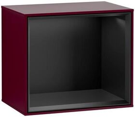 V&B Regalmodul FINION 418x356x270mm Regalele. Black Matt Peony