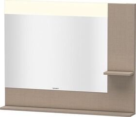 Duravit Spiegel VERO 142x1000x800mm, Beleuchtung leinen