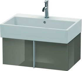 Duravit Waschtischunterbau VERO AIR 298x684x431mm flannel grey hochglanz