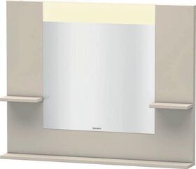 Duravit Spiegel VERO 142x1000x800mm, Beleuchtung taupe