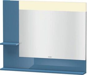 Duravit Spiegel VERO 142x1000x800mm Be stone blue hochglanz