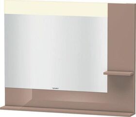 Duravit Spiegel VERO 142x1000x800mm Be cappuccino hochglanz