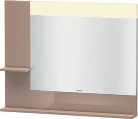 Duravit Spiegel VERO 142x1000x800mm Be cappuccino hochglanz