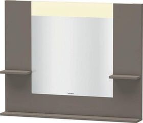 Duravit Spiegel VERO 142x1000x800mm Be fla grey seidenmatt