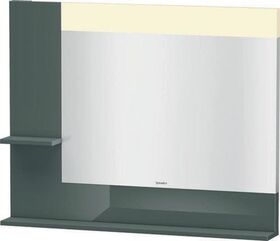 Duravit Spiegel VERO 142x1000x800mm Be dolo grey hochglanz