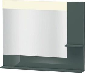 Duravit Spiegel VERO 142x1000x800mm Be dolo grey hochglanz