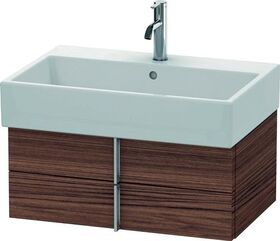 Duravit Waschtischunterbau VERO AIR 298x684x431mm nussbaum dunkel