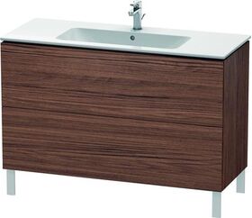 Duravit Waschtischunterbau L-CUBE 1220x481x704mm nussbaum dunkel