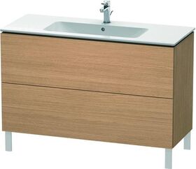 Duravit Waschtischunterbau L-CUBE 1220x481x704mm europäische eiche