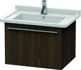 Duravit Waschtischunterbau X-LARGE 468x600x448mm nussbaum gebürstet