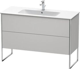 Duravit Waschtischunterbau XSQUARE 832x1010x478mm taupe supermatt